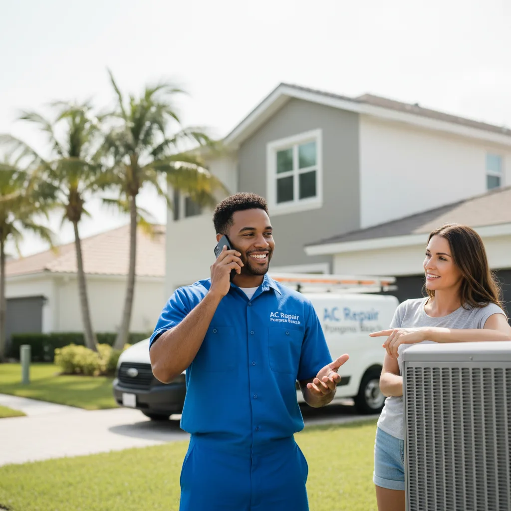 AC Repair Pompano Beach customer support in Linton